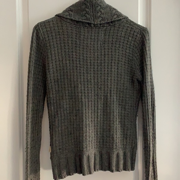 Dark Grey Hollister Cardigan | Size:M - Picture 6 of 9